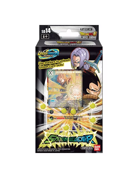 es::Dragon Ball Super Card Game: Saiyan Wonder - Starter Deck 14