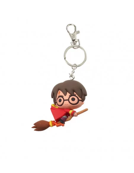 es::Harry Potter Llavero caucho Harry Potter & Broomstick 7 cm