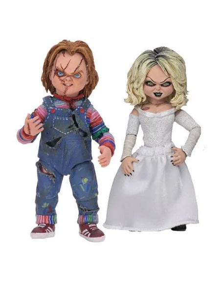 es::La novia de Chucky Pack de 2 Figuras Ultimate Chucky & Tiffany 10 cm