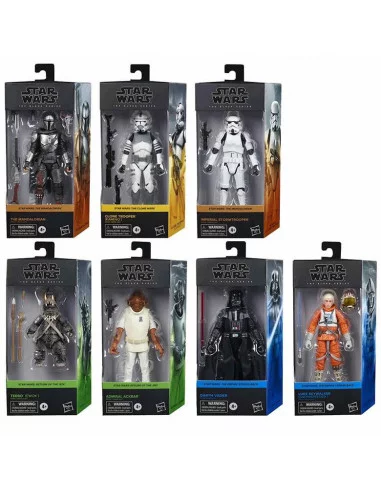 es::Star Wars Black Series Set de 7 figuras 15 cm