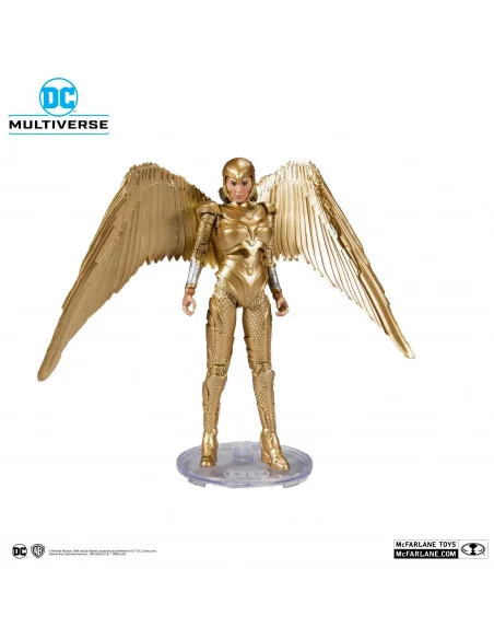 es::DC Multiverse Figura Wonder Woman 1984 Golden Armor 18 cm