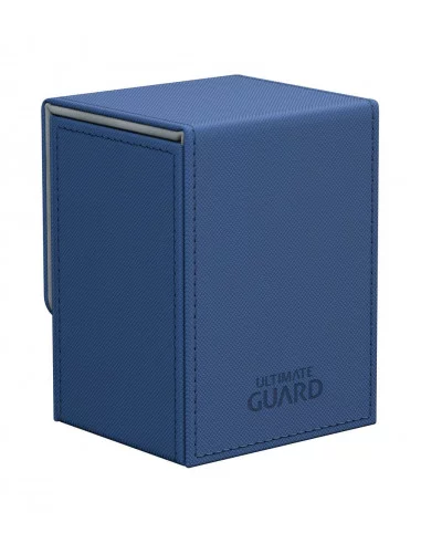 es::Ultimate Guard Flip Deck Case 80+ Caja de Cartas Tamaño Estándar XenoSkin Azul