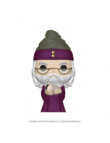 es::Harry Potter POP! Movies Vinyl Figura Dumbledore w/Baby Harry 9 cm