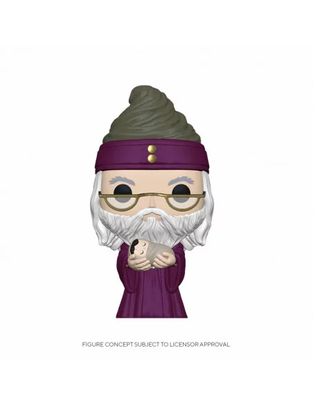 es::Harry Potter POP! Movies Vinyl Figura Dumbledore w/Baby Harry 9 cm