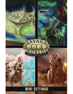 es::Savage Worlds Edición aventura: Pantalla + Mini Settings