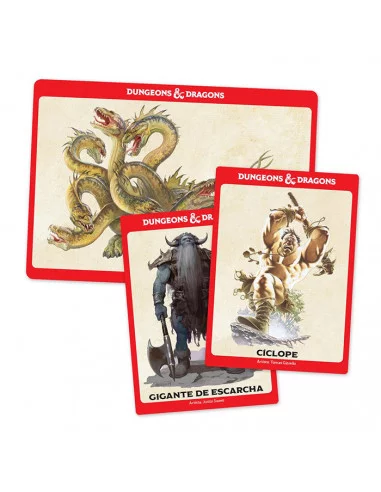 es::D&D Cartas de monstruos. Desafío 6-16