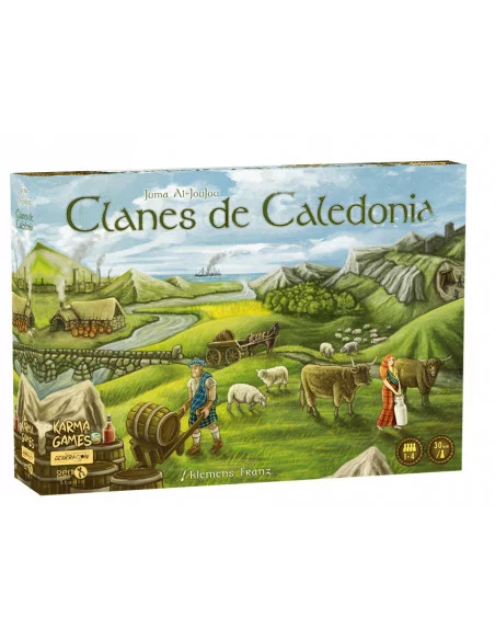 es::Clanes de Caledonia - Juego de mesa