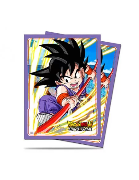 es::Dragon Ball Super 'Explosive Spirit Son Goku' Protector Sleeves Fundas para cartas 65