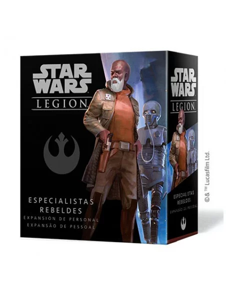 es::Star Wars Legión: Especialistas rebeldes Expansión de personal