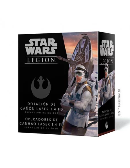 es::Star Wars Legión: Dotación de Cañón Láser 1.4 FD - Expansión de unidad