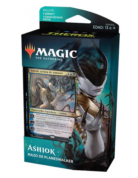 es::Magic the Gathering Ashiok - Mazo de Planeswalker Theros más allá de la muerte en castellano