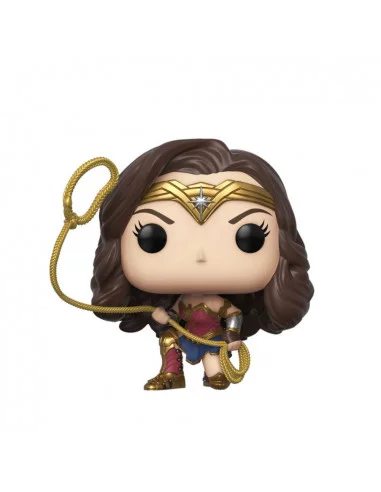 es::Wonder Woman 1984 POP! Movies Vinyl Figura Wonder Woman con lazo 9 cm