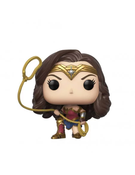 es::Wonder Woman 1984 POP! Movies Vinyl Figura Wonder Woman con lazo 9 cm