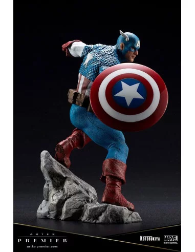es::Marvel Universe ARTFX Premier Estatua PVC 1/10 Captain America 18 cm