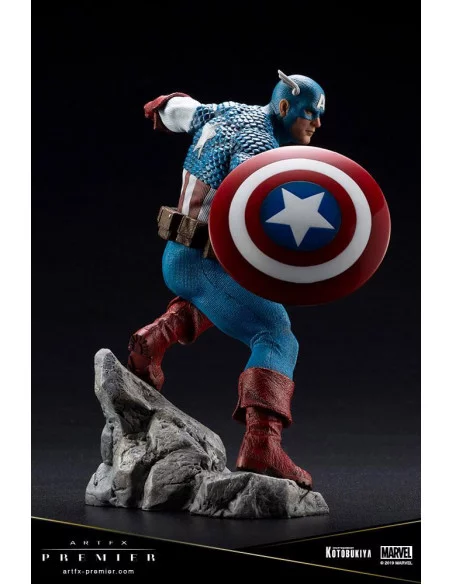 es::Marvel Universe ARTFX Premier Estatua PVC 1/10 Captain America 18 cm
