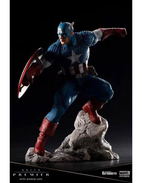 es::Marvel Universe ARTFX Premier Estatua PVC 1/10 Captain America 18 cm