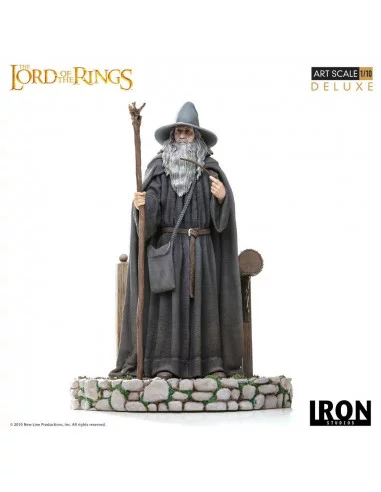 es::El Señor de los Anillos Estatua 1/10 Deluxe Art Scale Gandalf 23 cm