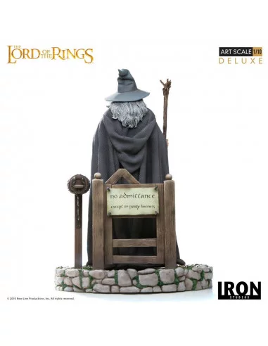 es::El Señor de los Anillos Estatua 1/10 Deluxe Art Scale Gandalf 23 cm
