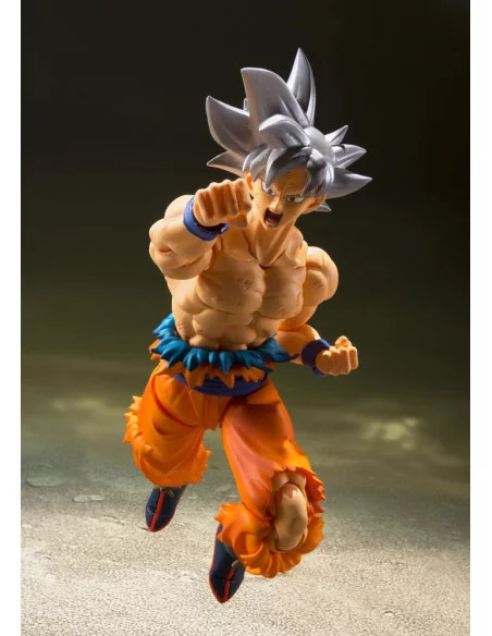 es::Dragon Ball Super Figura S.H. Figuarts Son Goku Ultra Instinct 14 cm
