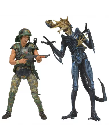 Aliens Pack De 2 Figuras Hicks Vs. Battle Damaged -10