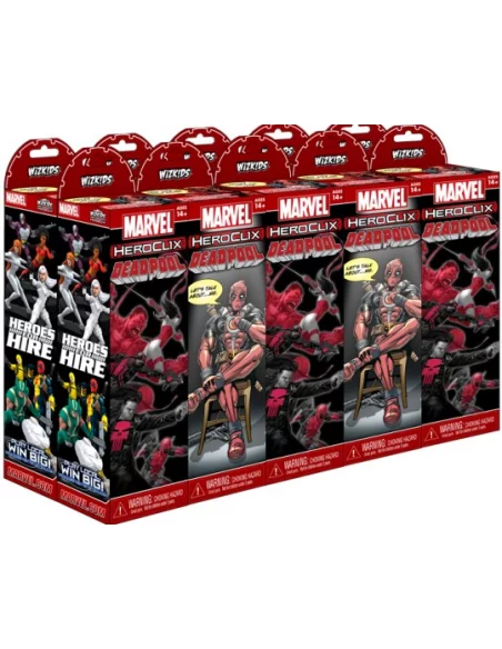 Marvel heroclix. Deadpool booster brick 10 booste-10