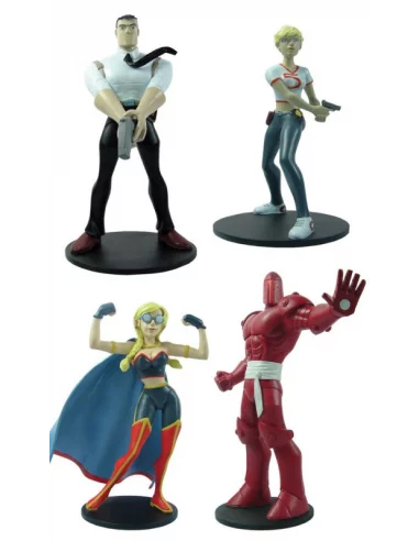 Powers: Set de 4 figuras de vinilo-10