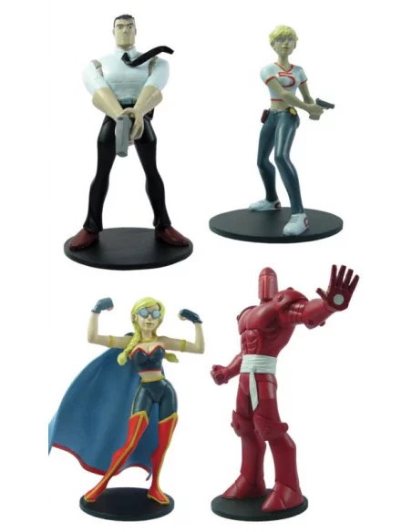 Powers: Set de 4 figuras de vinilo-10