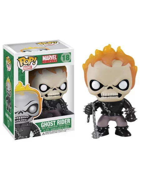 Ghost Rider Figura Vinyl Pop Héroes Marvel-10