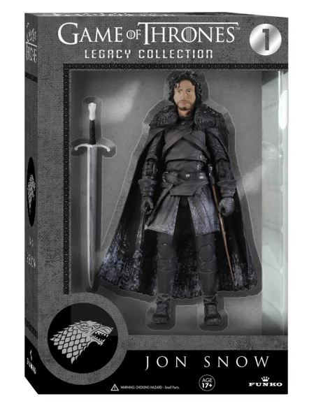 Juego de Tronos Legacy 01: Figura Jon Nieve-10