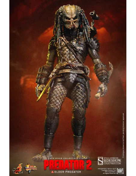 Elder Predator. Figura 1/6 Hot Toys Depredador 2-10