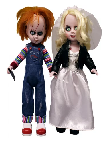 Living Dead Dolls: Chucky + Tiffany Set-10
