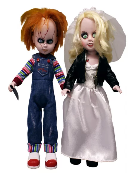 Living Dead Dolls: Chucky + Tiffany Set-10
