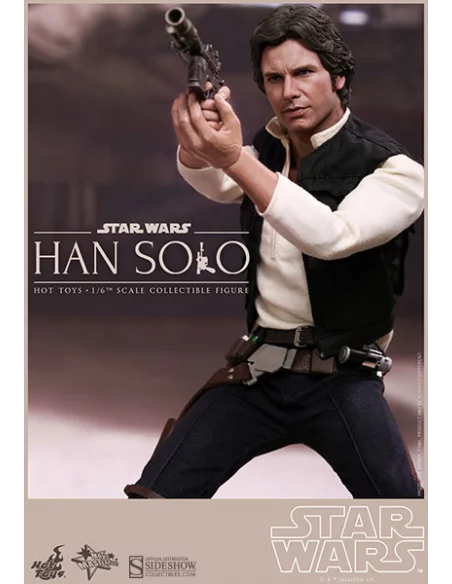 Star Wars Figura 1/6 Han Solo Episodio IV Hot Toys-10