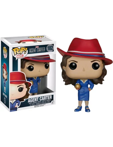 Marvel Comics: Agent Carter with golden orb POP! M-10
