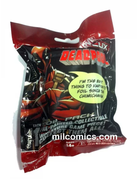 Marvel heroclix. Deadpool foil booster-10