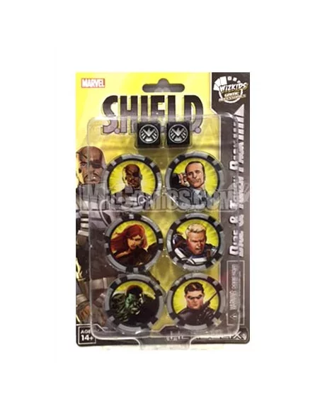 Marvel heroclix SHIELD Dice & Token Set-10