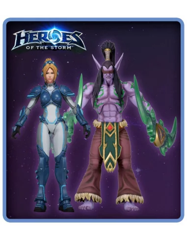 Heroes of the Storm Pack de 2 Figuras: Illidan y N-10