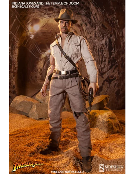 Indiana Jones y el Templo Maldito Figura 1/6 India-10