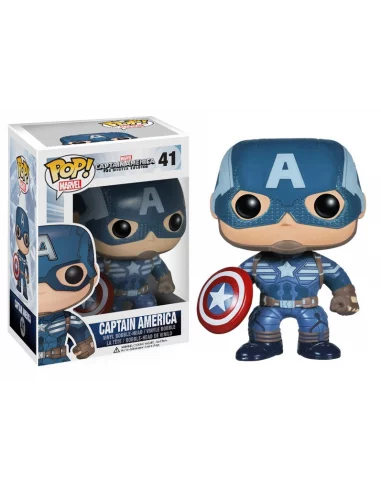 Capitán América Winter Soldier Figura Vinyl Pop-10