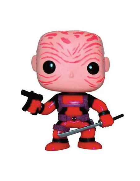 Deadpool Unmasked Figura Vinyl Pop Héroes Marvel-10