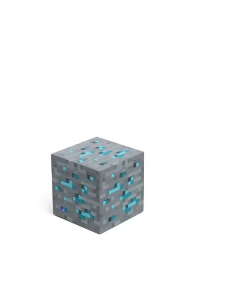 Minecraft: Mineral piedra diamante con luz-10
