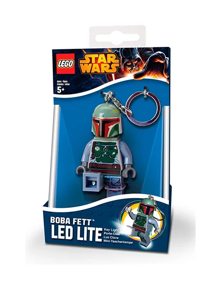 Lego Star Wars: Llavero con linterna Boba Fett-10