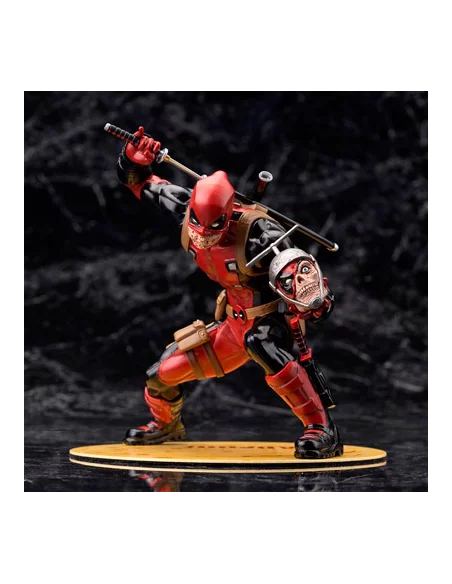 Marvel Now Estatua Deadpool Masacre Chimichanga -10