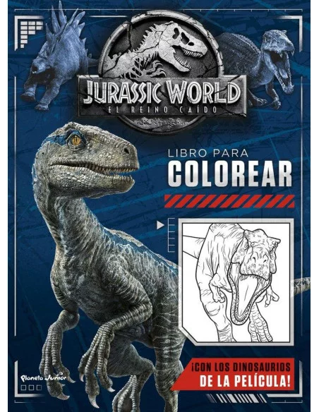 es::Jurassic World. El reino caído. Libro para colorear