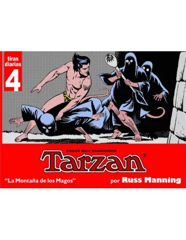es::Tarzan. Tiras diarias 04 Las montañas de los magos