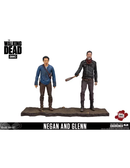 es::The Walking Dead TV Version Pack de 2 Figuras Negan & Glenn 13 cm