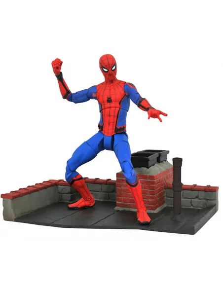 es::Spider-Man Homecoming Marvel Select Figura Spider-Man 18 cm