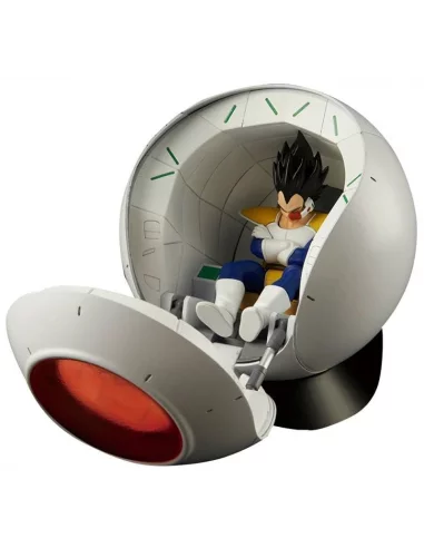 es::Dragonball Z Maqueta Plastic Model Figure-rise Mechanics Saiyan Space Pod Vegeta 16 cm