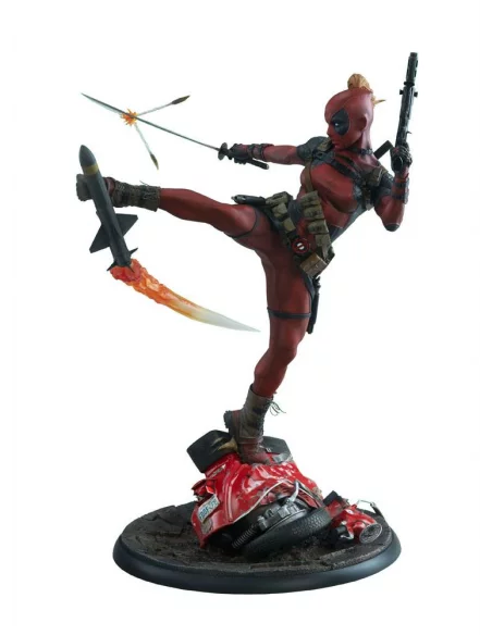 es::Marvel Comics Estatua Premium Format Lady Deadpool 56 cm Estatuas Marvel Comics Sideshow Collectible