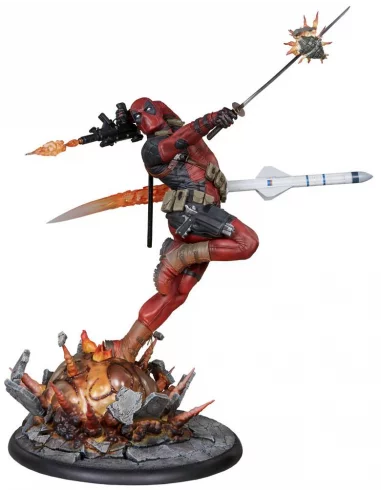 es::Marvel Comics Estatua Premium Format Deadpool Heat-Seeker 61 cm